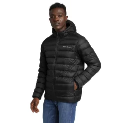 Men's Eddie Bauer CirrusLite Hooded Down Jacket -Hot Sale Adult Shop 5035476 Black