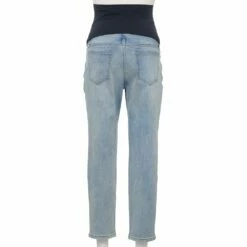 Maternity Sonoma Goods For Life® Over-The-Belly Cropped Straight-Leg Jeans -Hot Sale Adult Shop 5035940 ALT