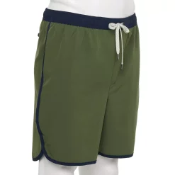 Men's Sonoma Goods For Life® Scallop Swim Trunks -Hot Sale Adult Shop 5036573 Beetle