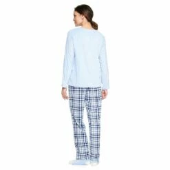 Petite Croft & Barrow® Velour Long Sleeve Pajama Top & Pajama Pants Set 24 Petite Croft & Barrow® Velour Long Sleeve Pajama Top & Pajama Pants Set -Hot Sale Adult Shop 5041069 ALT