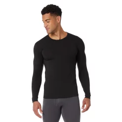 Men's HeatKeep Basic Lightweight Knit Crewneck Tee -Hot Sale Adult Shop 5042737 Black