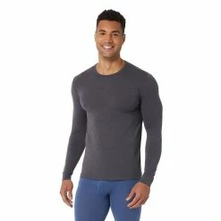 Men's HeatKeep Basic Lightweight Knit Crewneck Tee -Hot Sale Adult Shop 5042737 Heather Stingray