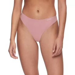 Women's Calvin Klein Invisibles Thong Panty D3428 -Hot Sale Adult Shop 5066733 Red Grape