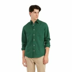 Men's Tommy Hilfiger Custom Fit Essential Stretch Oxford Shirt -Hot Sale Adult Shop 5092114 Hunter