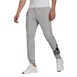 Big & Tall adidas Big Logo Fleece Jogger -Hot Sale Adult Shop 5097420 Gray Black