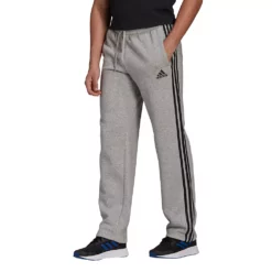Big & Tall adidas Essentials Fleece Pants -Hot Sale Adult Shop 5097427 Gray Black