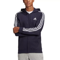 Big & Tall adidas Essential Fleece Full-Zip Hoodie -Hot Sale Adult Shop 5097441 ALT5