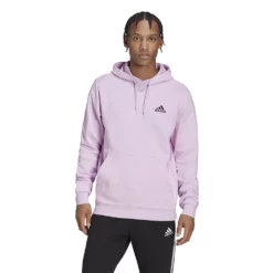 Big & Tall adidas Feel Cozy Hoodie -Hot Sale Adult Shop 5097478 Bliss Lilac Black