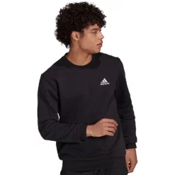 Big & Tall adidas Feel Cozy Fleece Sweatshirt -Hot Sale Adult Shop 5097481 Black White