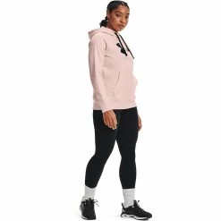 Women's Under Armour Rival Fleece Logo Hoodie -Hot Sale Adult Shop 5108467 ALT2