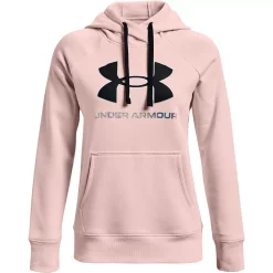 Women's Under Armour Rival Fleece Logo Hoodie -Hot Sale Adult Shop 5108467 ALT4