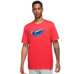 Men's Nike Swoosh Tee -Hot Sale Adult Shop 5118586 Light Crimson