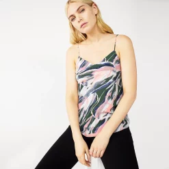 Petite Nine West V-Neck Layering Camisole -Hot Sale Adult Shop 5120912 Flowing Colors