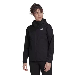 Women's adidas Essential Hooded Rain Jacket -Hot Sale Adult Shop 5122738 Black