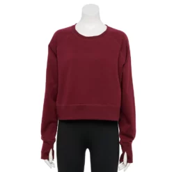 Women's Tek Gear® Ultrasoft Fleece Oversized Sweatshirt -Hot Sale Adult Shop 5128574 Chilled Wine