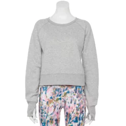 Women's Tek Gear® Ultrasoft Fleece Oversized Sweatshirt -Hot Sale Adult Shop 5128574 Gray Heather