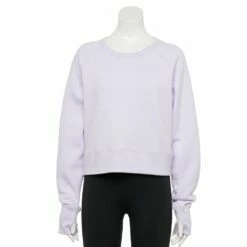 Women's Tek Gear® Ultrasoft Fleece Oversized Sweatshirt -Hot Sale Adult Shop 5128574 Tara Lavender