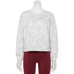 Women's Tek Gear® Ultrasoft Fleece Oversized Sweatshirt -Hot Sale Adult Shop 5128574 White Black