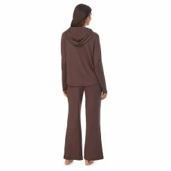 Women's Koolaburra by UGG Sweater Knit Pajama Top & Wide Leg Pajama Pants Set -Hot Sale Adult Shop 5138342 ALT