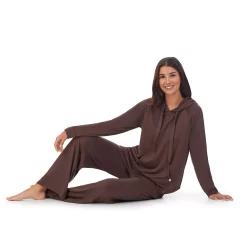 Women's Koolaburra by UGG Sweater Knit Pajama Top & Wide Leg Pajama Pants Set -Hot Sale Adult Shop 5138342 ALT2