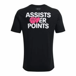 Men's Under Armour Basketball Assists Over Points Graphic Tee -Hot Sale Adult Shop 5155776 ALT4