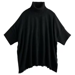 Women's Sonoma Goods For Life® Turtleneck Poncho -Hot Sale Adult Shop 5161618 ALT3