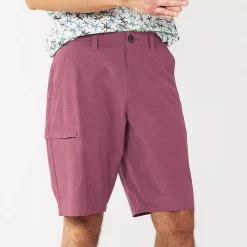 Men's Sonoma Goods For Life® 10-Inch Tech Cargo Shorts -Hot Sale Adult Shop 5177461 Mauve