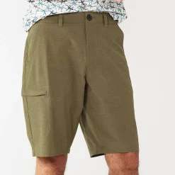 Men's Sonoma Goods For Life® 10-Inch Tech Cargo Shorts -Hot Sale Adult Shop 5177461 Olive
