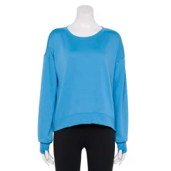 Women's Tek Gear® Stretch Fleece Crewneck Sweatshirt -Hot Sale Adult Shop 5181941 Beyond Blue