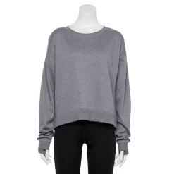 Women's Tek Gear® Stretch Fleece Crewneck Sweatshirt -Hot Sale Adult Shop 5181941 Smokey Slate