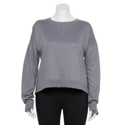 Plus Size Tek Gear® Crewneck Fleece Sweatshirt -Hot Sale Adult Shop 5187076 Smokey Slate