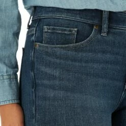 Petite Lee® Ultra Lux Comfort Slim-Fit Straight-Leg Jeans -Hot Sale Adult Shop 5187435 ALT7