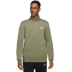 Big & Tall Nike Brushed-Back 1/2-Zip Pullover -Hot Sale Adult Shop 5191938 Alligator