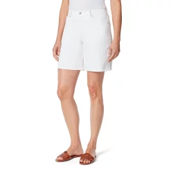Women's Gloria Vanderbilt Relaxed Shorts -Hot Sale Adult Shop 5192042 Vintage White