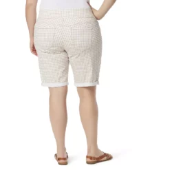 Plus Size Gloria Vanderbilt Amanda Pull-On Bermuda Shorts -Hot Sale Adult Shop 5194604 ALT