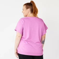 Plus Size Tek Gear® Stretch Fleece Tee -Hot Sale Adult Shop 5197872 ALT