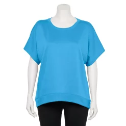 Plus Size Tek Gear® Stretch Fleece Tee -Hot Sale Adult Shop 5197872 Beyond Blue