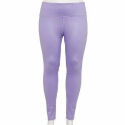 Plus Size Tek Gear® High-Waisted Printed Leggings -Hot Sale Adult Shop 5198444 Shawn Purple Shine