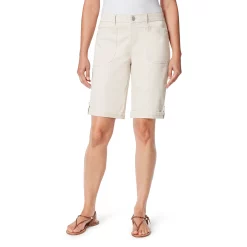 Petite Gloria Vanderbilt Utility Bermuda Jean Shorts -Hot Sale Adult Shop 5208408 Stonewood