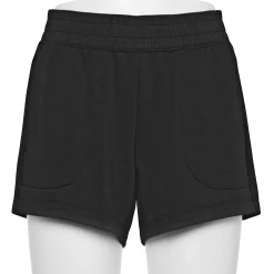 Women's Tek Gear® Stretch Fleece Shorts -Hot Sale Adult Shop 5209217 Black