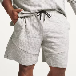 Big & Tall FLX 9" Commuter Fleece Shorts -Hot Sale Adult Shop 5211991 Flint Grey Heather
