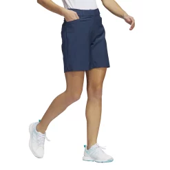 Women's adidas Midrise Twill Golf Shorts -Hot Sale Adult Shop 5218281 ALT2