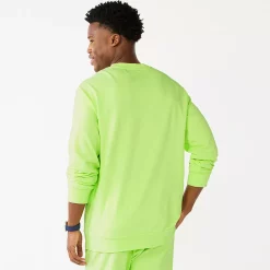 Men's Tek Gear® French-Terry Lounge Crew Sweatshirt -Hot Sale Adult Shop 5224226 ALT