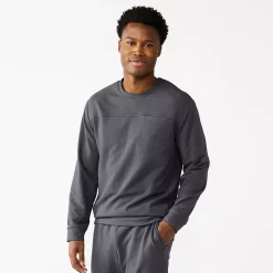 Men's Tek Gear® French-Terry Lounge Crew Sweatshirt