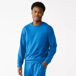 Men's Tek Gear® French-Terry Lounge Crew Sweatshirt -Hot Sale Adult Shop 5224226 Vinson Bay Archroma