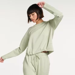 Women's FLX Cinched-Hem Popover Top