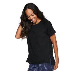 Women's Sonoma Goods For Life® Supersoft Short Sleeve Tunic -Hot Sale Adult Shop 5231865 Pitch Black