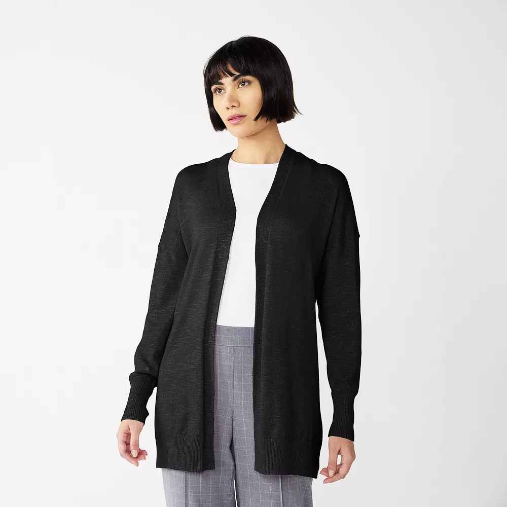 Women's Nine West Essential Lightweight Cardigan 8 Women's Nine West Essential Lightweight Cardigan - Image 8