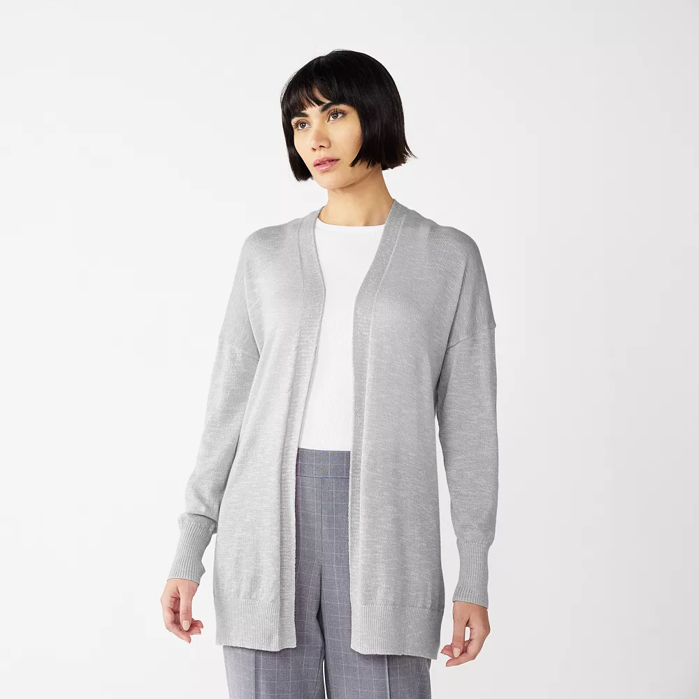 Women's Nine West Essential Lightweight Cardigan 1 Women's Nine West Essential Lightweight Cardigan