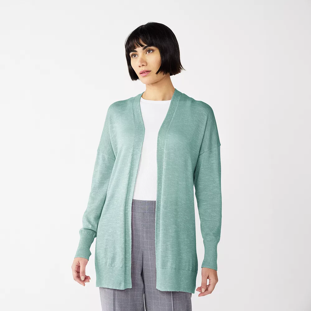 Women's Nine West Essential Lightweight Cardigan 11 Women's Nine West Essential Lightweight Cardigan - Image 11